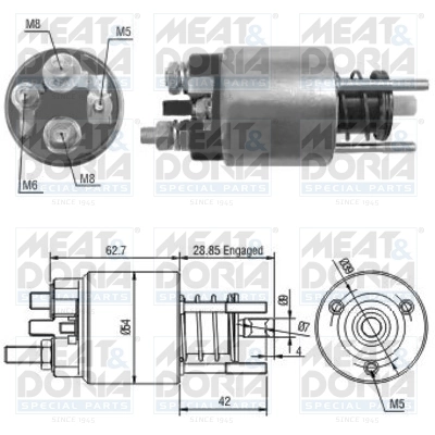 Solenoid Switch, starter